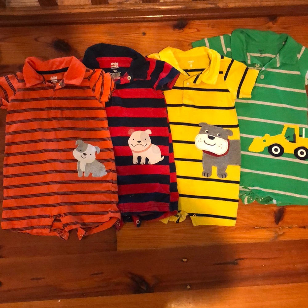 Carters 18mos Onesies